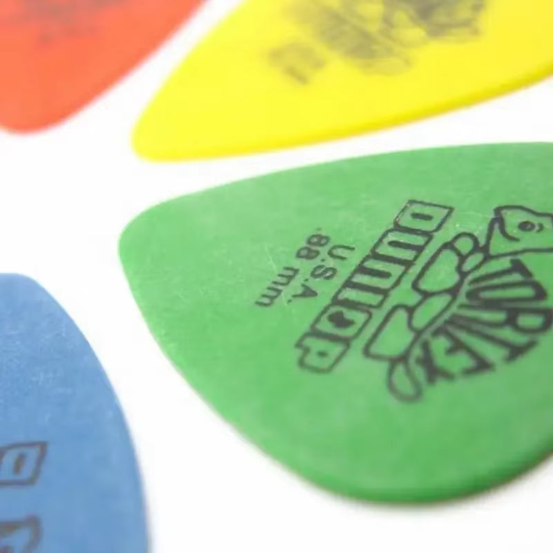 10Pcs Dunlop Guitar Picks Electric Guitar Parts Picks Accessories 6 Kinds Thickness Picks Acoustic Guitar