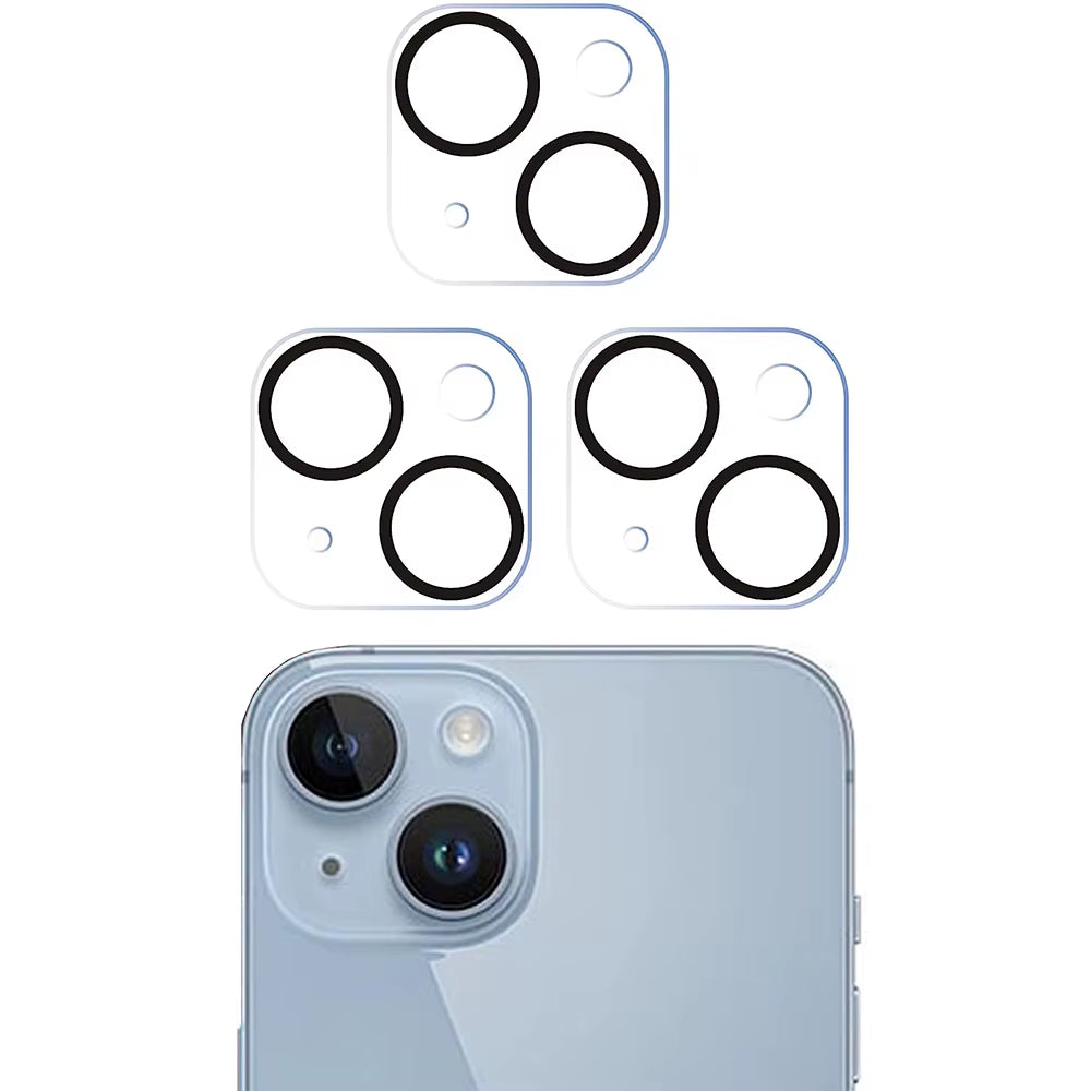 3PCS Camera Lens Protector Cover for Iphone 15 Pro Max 14 plus 13 Mini 12 11 15Pro 14Pro 15Plus Protection Phone Protective Film