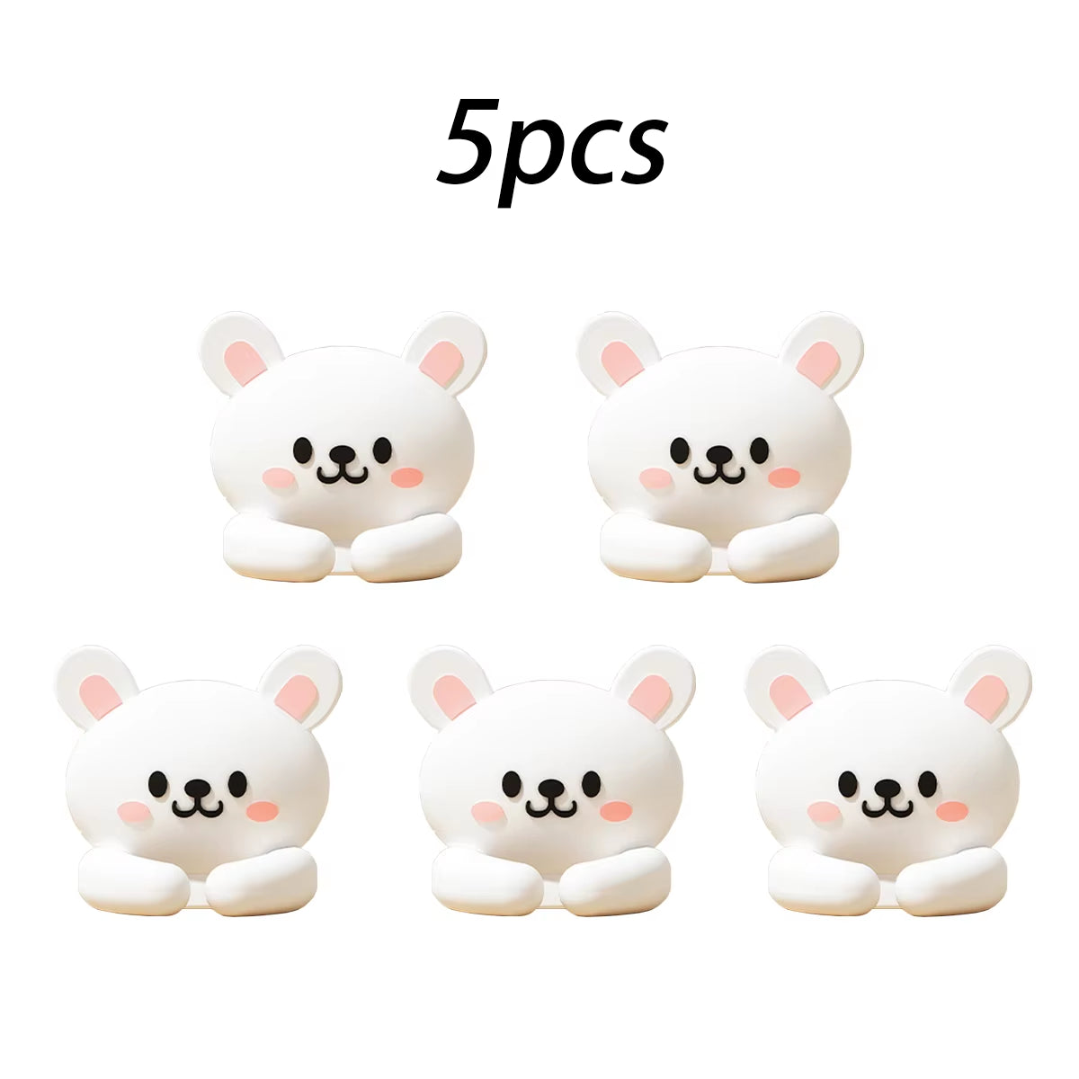 Worthbuy Desktop Cute Cable Organizers Holder Clips Desk Tidy Organiser Self Adhesive Cable Management Office Wire Cord Holder